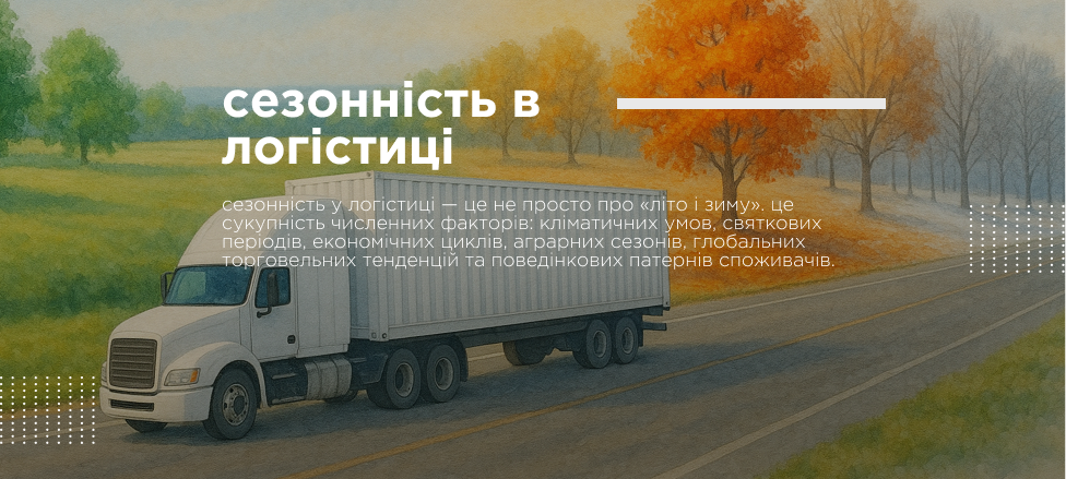 Сезонність в логістиці: які фактори впливають на перевезення